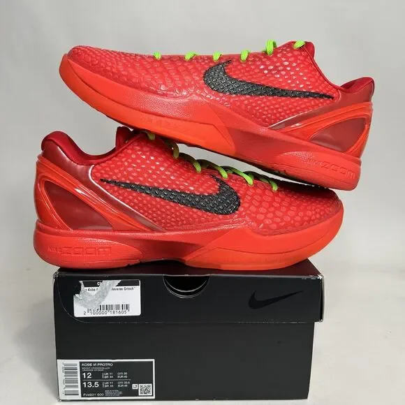 Nike | Shoes | Nike Kobe Vi Protro Low Reverse Grinchbright  display picture 1